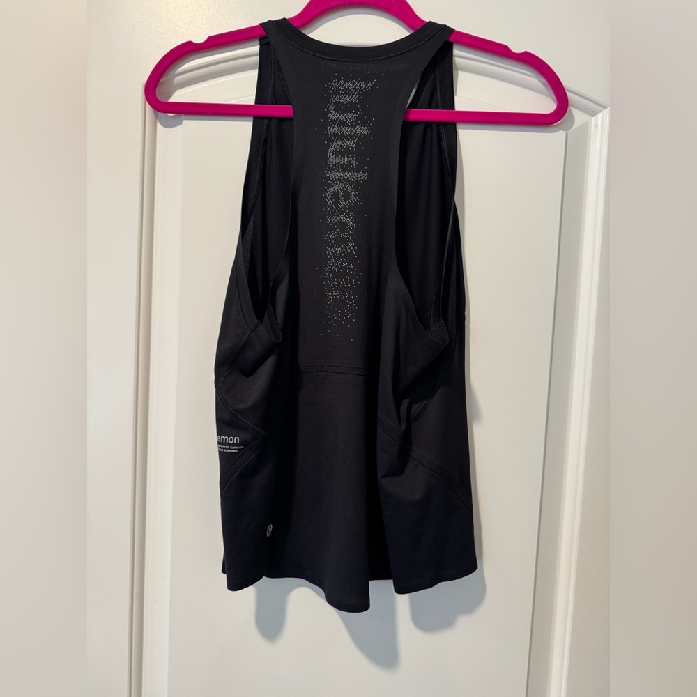 lululemon athletica Black Racerback Tank Top